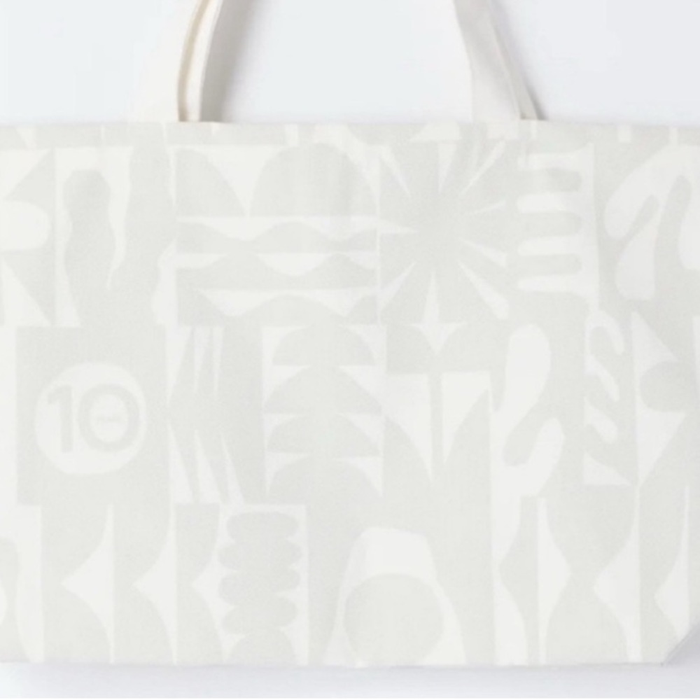 Vuori Canvas Patterned Tote Bag - Picture 2 of 4